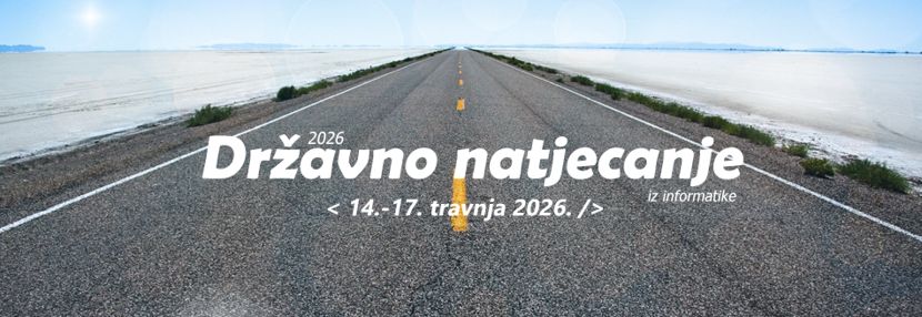 Tehnička škola Zagreb - Državno natjecanje iz informatike 2026