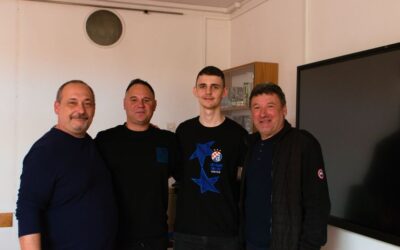 Modri korner – Fran Jović posjetio svoju bivšu školu